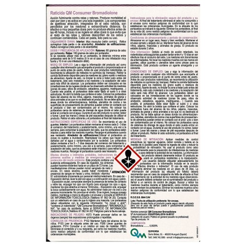 QM Fresh Bait Rodenticide 150g