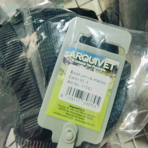 Short Muzzle for Small Dogs Grey