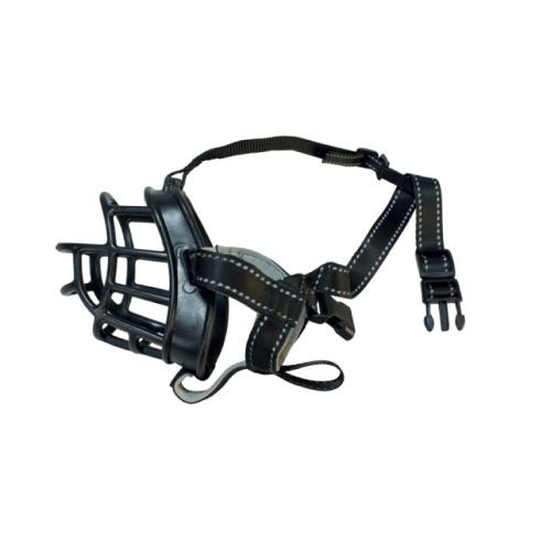 Flexible Silicone Muzzle for Large Dogs