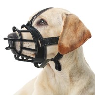 Flexible Silicone Muzzle for Large Dogs