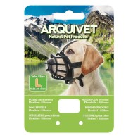 Flexible Silicone Muzzle for Large Dogs
