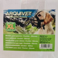 XL Flexible Silicone Dog Muzzle 9x28x45-59cm