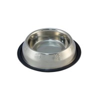 Decorative Non-Slip Stainless Steel Bowl