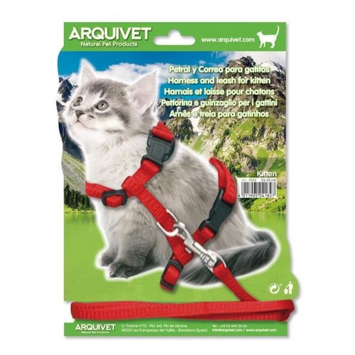Kitten Harness and Leash Set 35/44cm