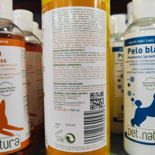 Volumizing Pet Shampoo 750ml