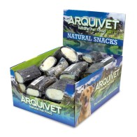 Buffalo Horn Chews with Sheepskin Filling 8cm Box of 20