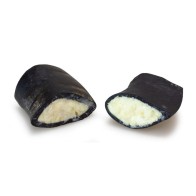 Buffalo Horn Chews with Sheepskin Filling 8cm Box of 20