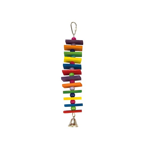 Multicolor Bird Ladder with Bell