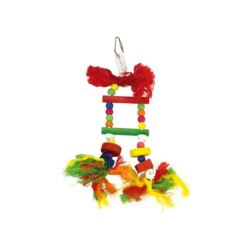Multicolor Bird Ladder - 18 x 31 cm