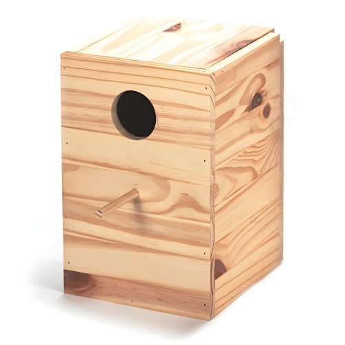 Nesting Box for Nymphs and Parrots 20x20x30 Cm