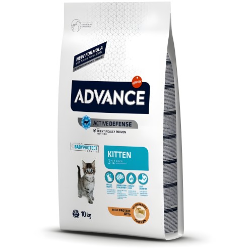 Advance Cat Kitten 10kg - Nutrición Óptima para el Crecimiento