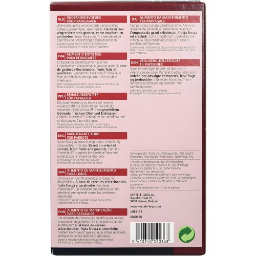 Nutribird P15 Tropical 10 Kg Versele-laga