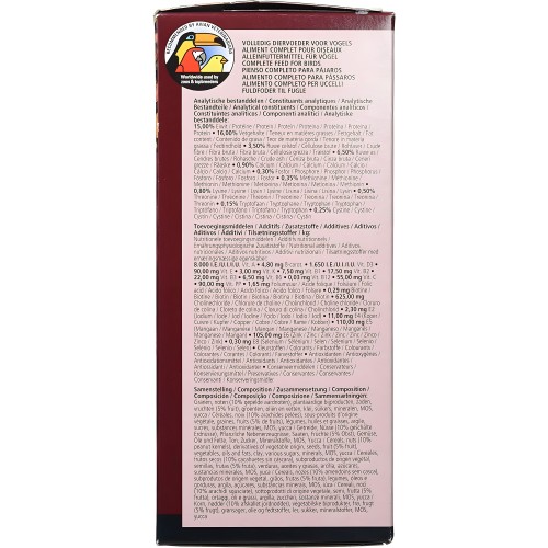 Nutribird P15 Tropical 10 Kg Versele-laga