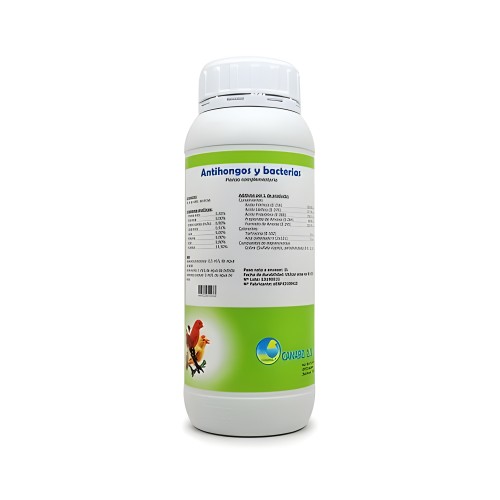1L Bird Antifungal and Bacterial Solution - Canariz