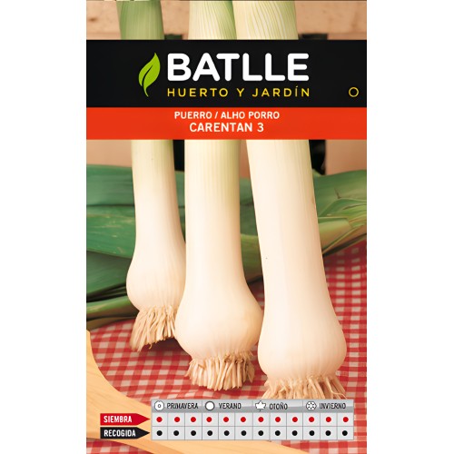 Puerro Carentan Seed Pack