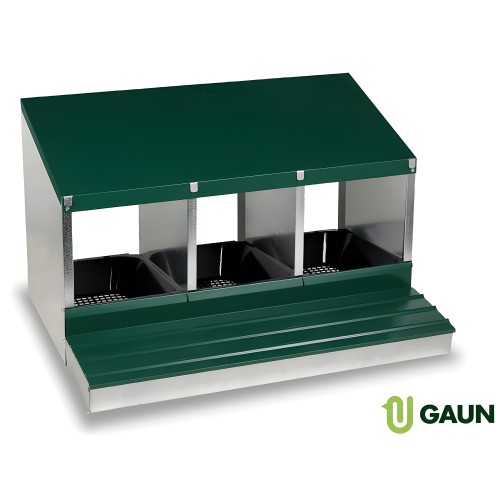 Gaun 3-Compartment Layer Box