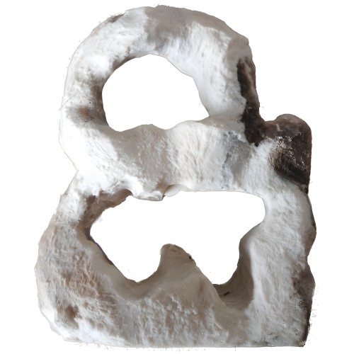 Rock with 2 Holes - Aquarium Decoration