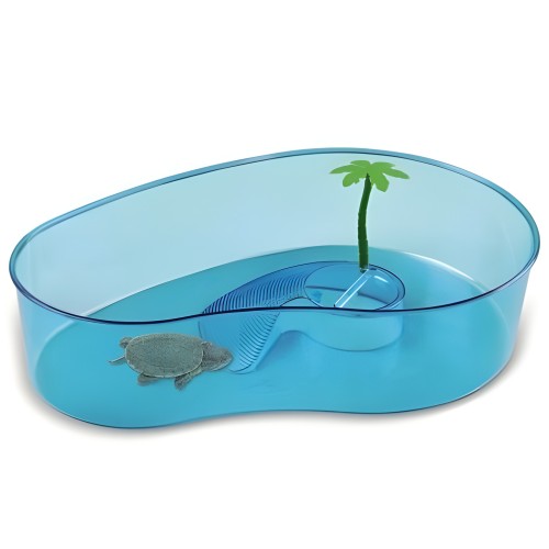 Tortuguera Oval Con Palmera - Lisa