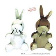Conejito Peluche 25x10x6cm.