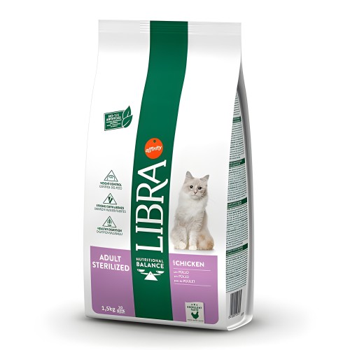 Libra Cat Sterilized 1,5 Kg.
