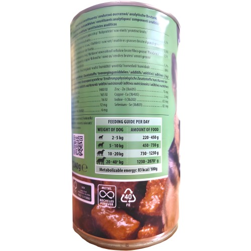 Rokus Lamb Dog Food 1240g