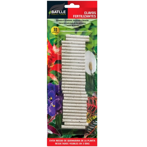 Universal Fertilizer Nails Blister 23gr. - Batlle