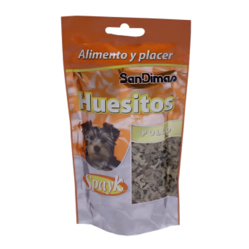Huesitos San Dimas Pollo 60g - Delicia para Perros