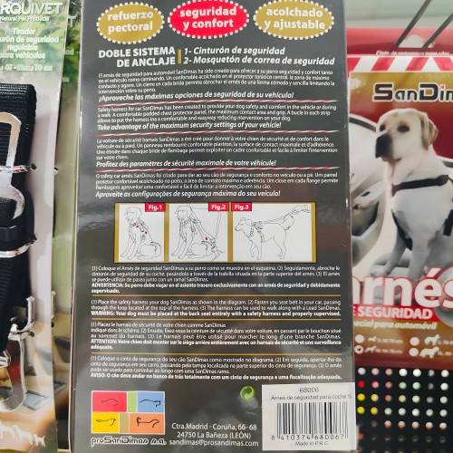 Car Safety Harness T/S 30-70cm - San Dimas