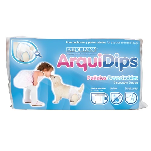 Arquivet Disposable Dog Diapers - Size S