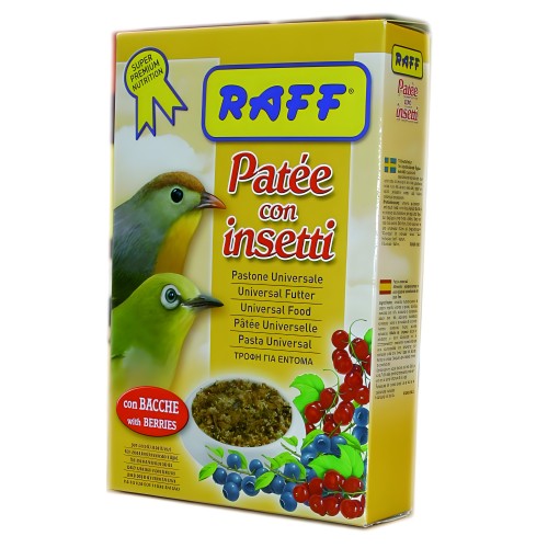Raff Patee Con Insectos 400 Gr.