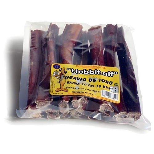 Nervio de Toro Hobbit 20 cm Extra - Snack para Salud Dental