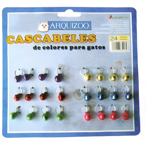 Arquivet Cat Bell Colors 24 pcs