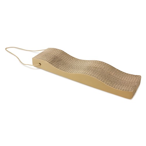 Arquivet Wave Shape Cardboard Scratcher (46x12x5cm)