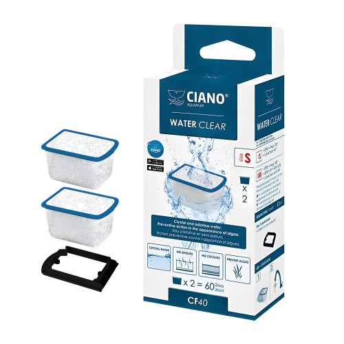Cartucho Water Clear S Cf40 (x2) - Ciano