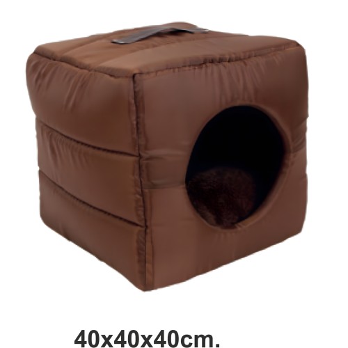 Arquivet Cat Bed Capilla Brown 40x40