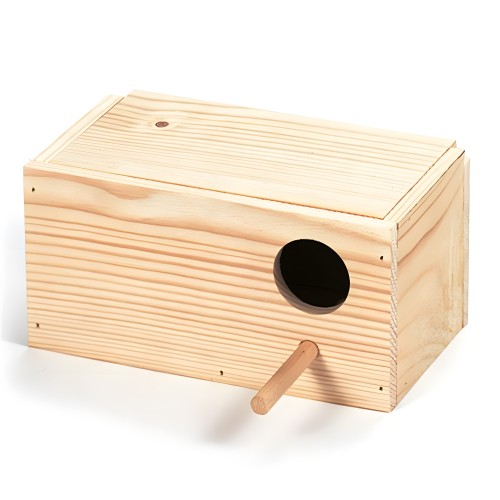 Horizontal Bird Nest for Parakeets - 20x11x10 cm by Arquivet