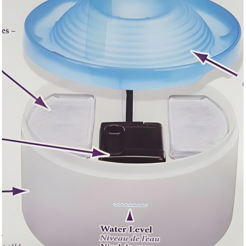 Oasis Fountain Carbon Filter Pack