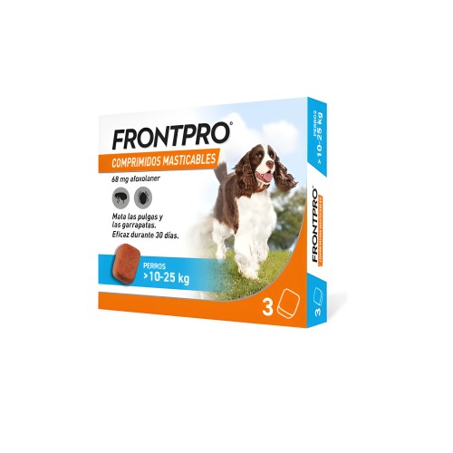 Frontpro Chewable Tablets for Dogs 10-25 Kg - 3 pcs