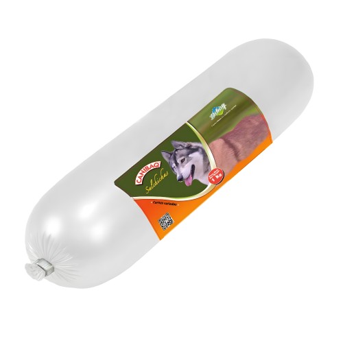 Canibaq Wet Dog Food with Meat, Rice, and Carrot 1 Kg