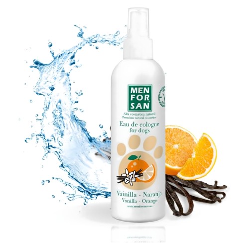 Menforsan Agua De Colonia Vainilla/naranja Perros 125ml.