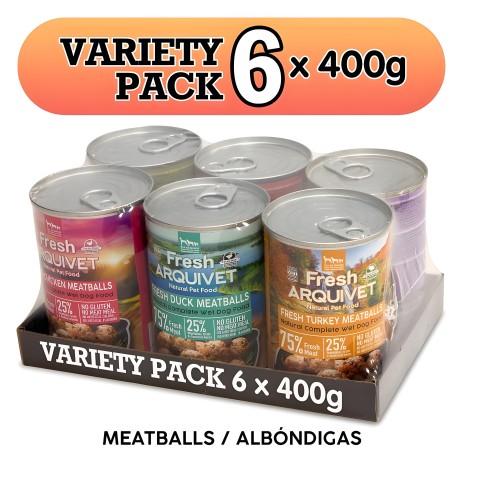 Variety Pack - 6 Unidades X 400 G - Albondigas Arquivet
