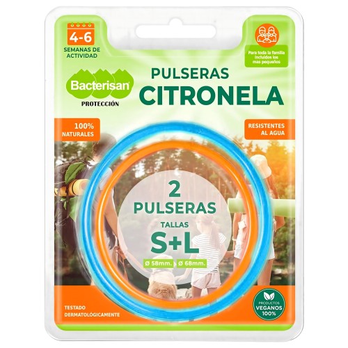 Pulseras Citronela - 2 Uds.