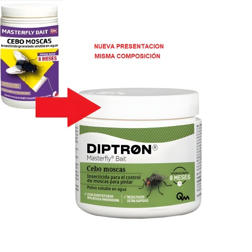 Insecticida Moscas Diptron Masterfly Bait - Efectivo Contra Moscas