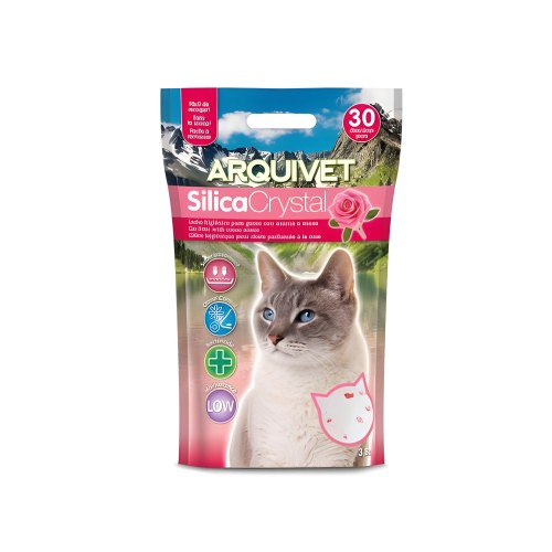 Arquicrystal Cat Litter 3.8 L Rose Aroma