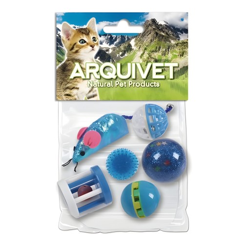 Kit 6 Juguetes Azules - Arquivet
