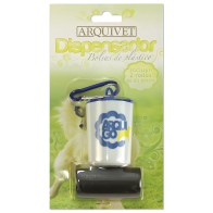 Plastic Bag Dispenser + 2 Bags - Practical for Cleanups