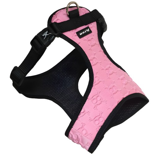 XTRM 3D Skull Harness L 40x55-65cm Pink