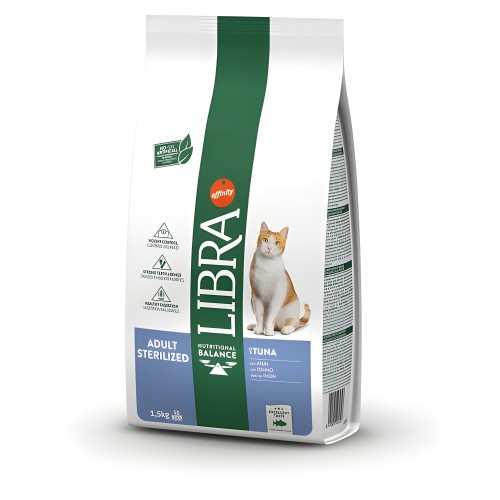 Libra Sterilized Cat Food Tuna 12 Kg
